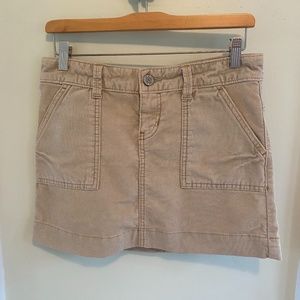 Gap Limited Edition Corduroy Mini Skirt